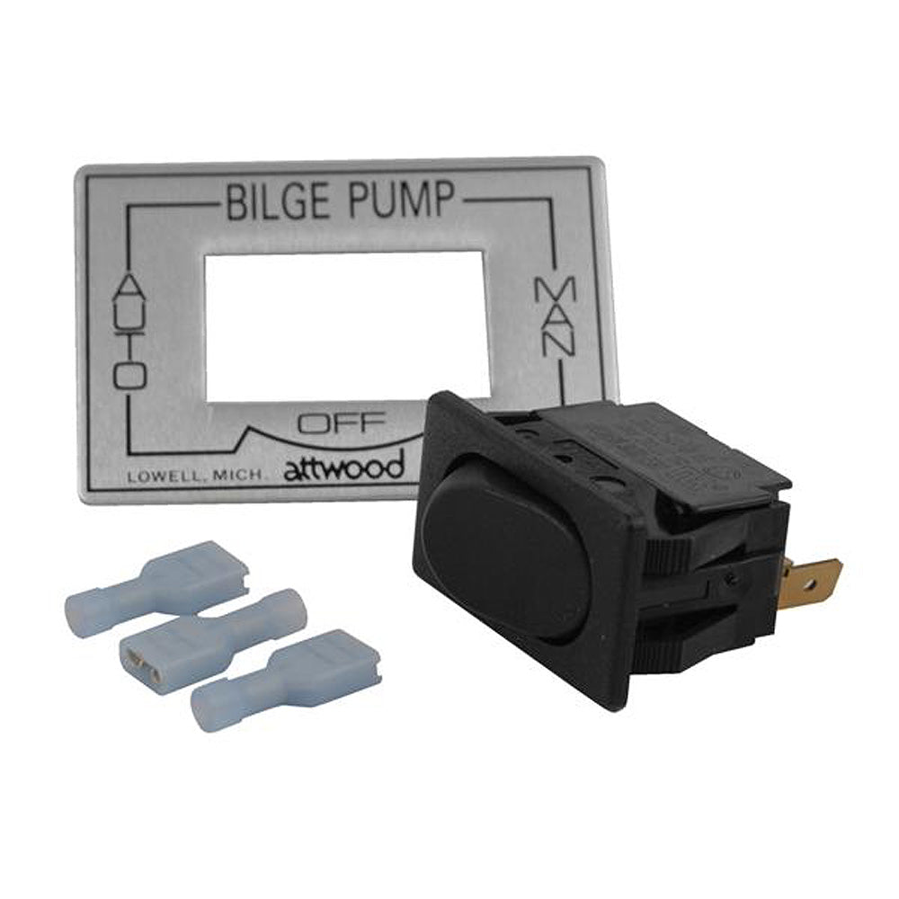 Attwood 3-Way Auto/Offor Manual Bilge Pump Switch | SendIt Sailing
