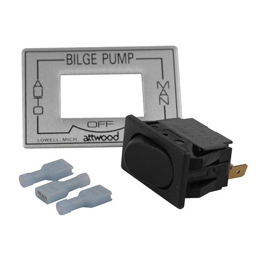 Attwood 3-Way Auto/Offor Manual Bilge Pump Switch | SendIt Sailing