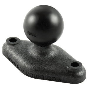 RAM Mount Composite Diamond Base with 1in Ball | SendIt Sailing