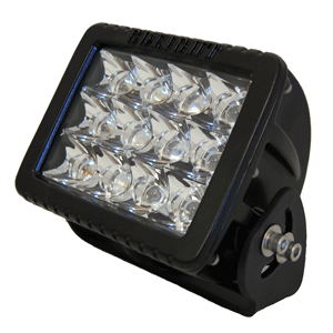 Golight GXL Fixed Mount LED Spotlight - Black | SendIt Sailing