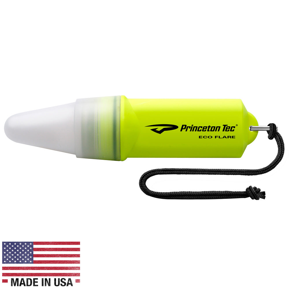 Princeton Tec ECO FLARE - Neon Yellow | SendIt Sailing