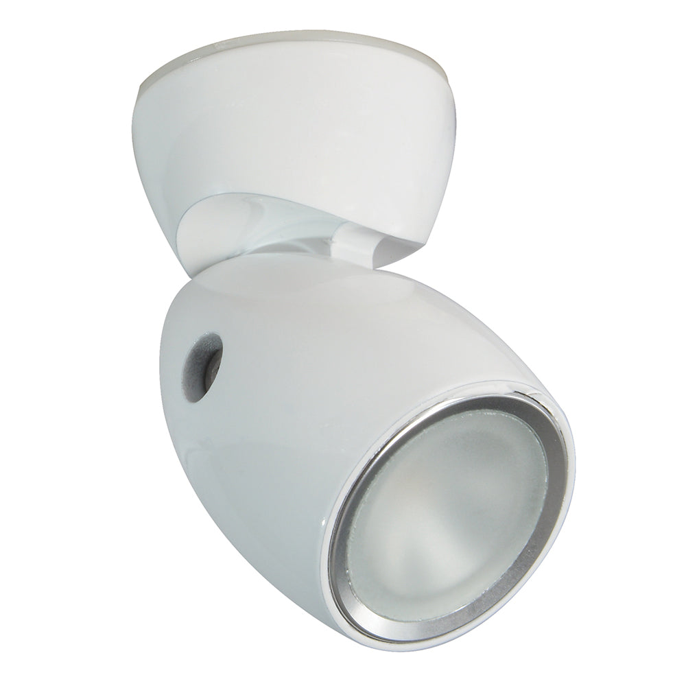 Lumitec GAI2 - General Area Illumination2 Light - White Finish - Warm White Dimming | SendIt Sailing