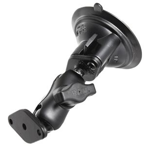 RAM Mount Twist Lock Suction Cup Mount with Short Arm Diamond Adapter | SendIt Sailing