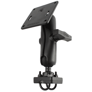 RAM Mount 1.5in Rail Mount with Double U-Bolt Bases & 3.625in Square Base | SendIt Sailing