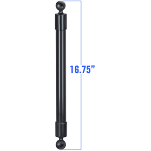 RAM Mount 16.75in Long Extension Pole with 2 1in Diameter Ball Ends | SendIt Sailing