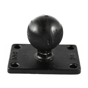 RAM Mount 2in x 3in Rectangle Base with 1.5in Ball | SendIt Sailing