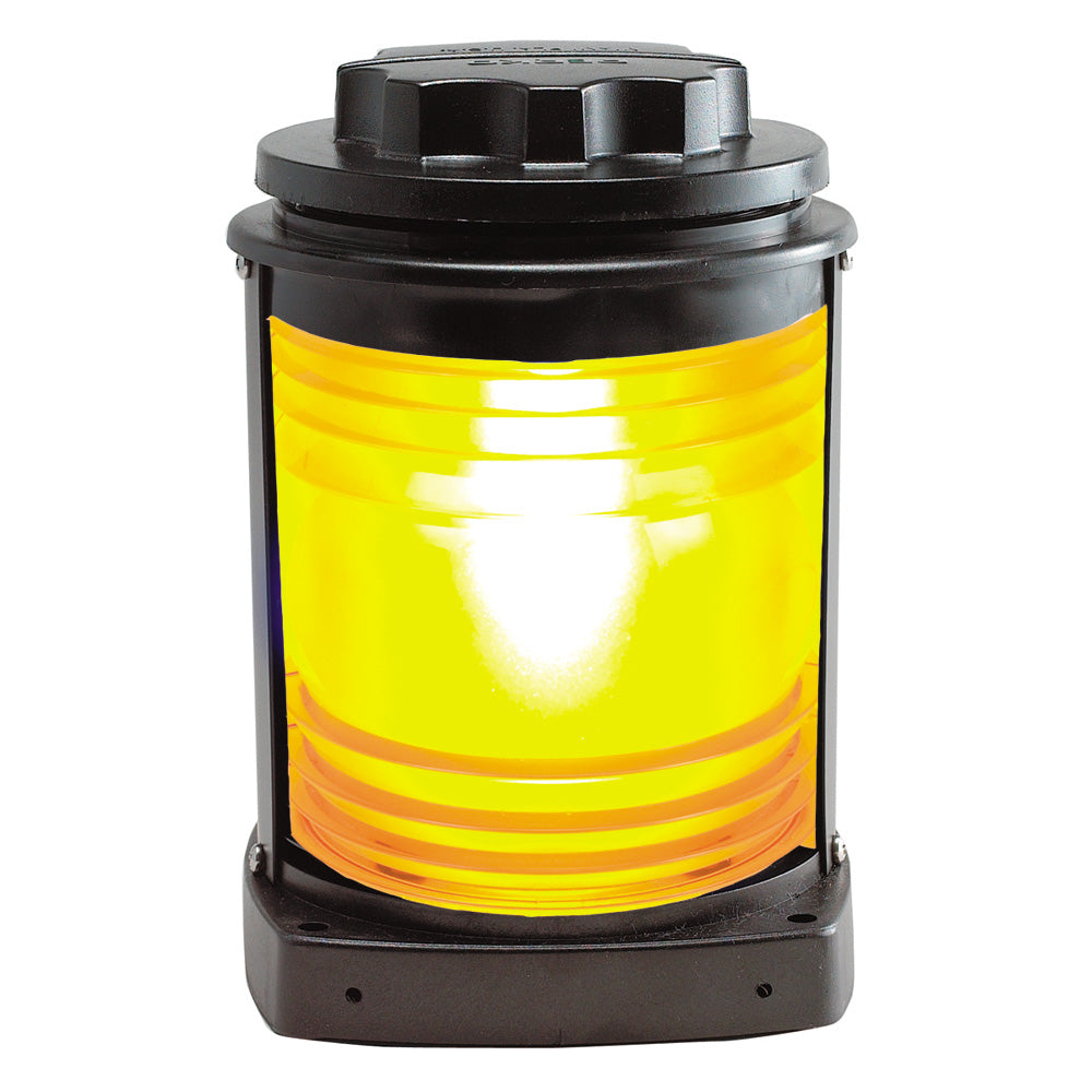 Perko Towing Light - Black Plastic, Yellow Lens | SendIt Sailing