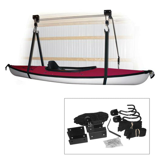 Attwood Kayak Hoist System - Black | SendIt Sailing