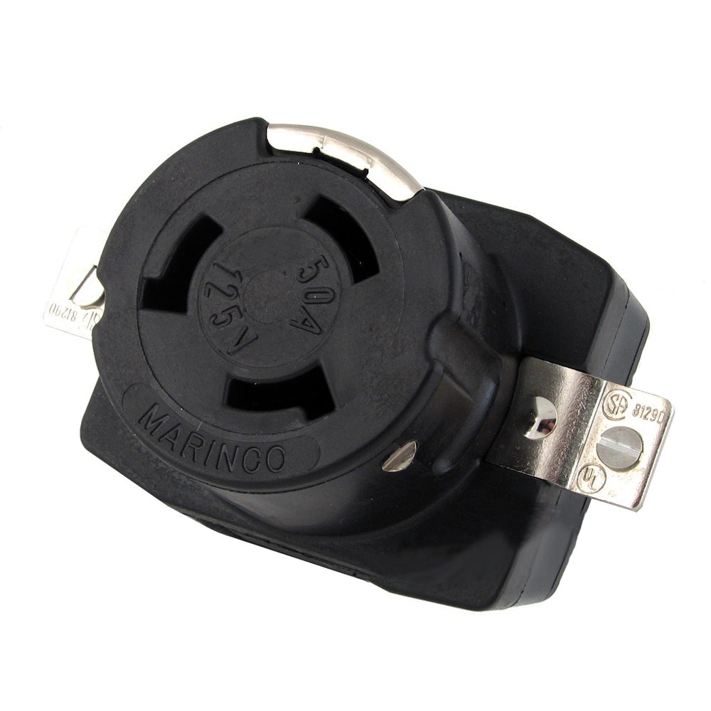 Marinco 6370CR 50Amp/125V Wire Dockside Receptacle | SendIt Sailing