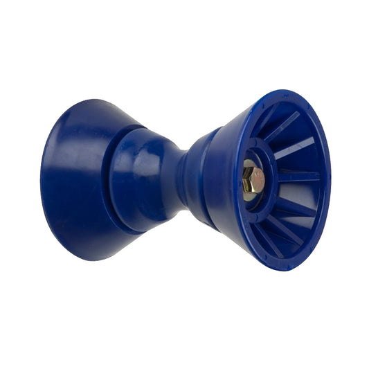 C.E. Smith 4in Bow Bell Roller Assembly - Blue TPR | SendIt Sailing