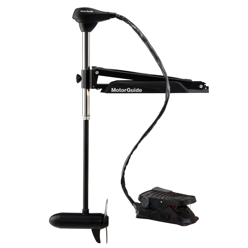 MotorGuide X3 Trolling Motor - Freshwater - Foot Control Bow Mount - 55lbs-45in-12V | SendIt Sailing