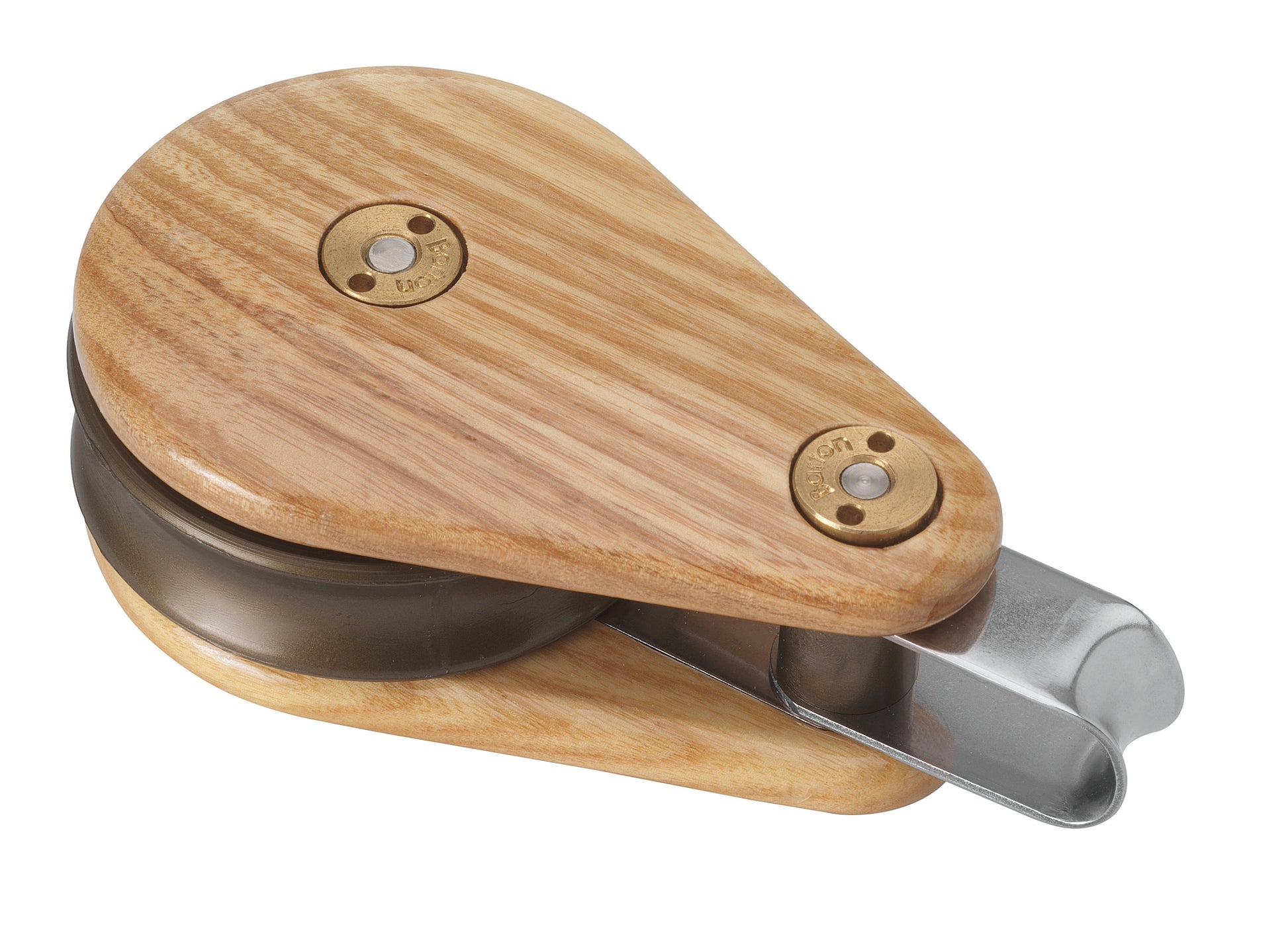 Barton Marine Wooden Block 64mm Single Fixed Eye | SendIt Sailing