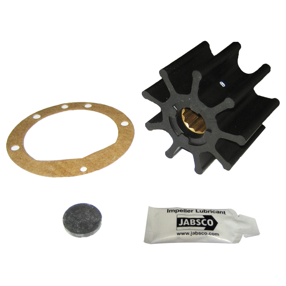 Jabsco Impeller Kit - 9 Blade - Nitrile - 3-3/4in Diameter x 2-1/2in W, 1in Shaft Diameter | SendIt Sailing