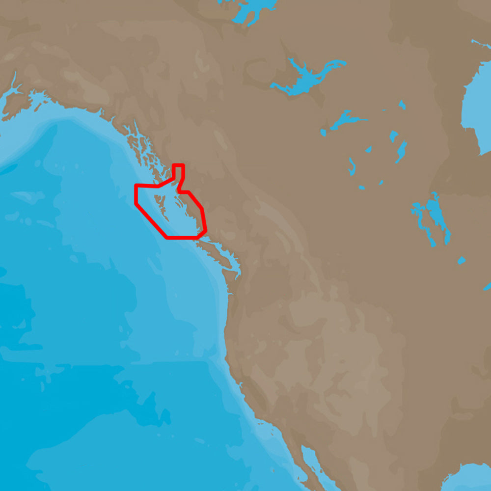 C-MAP 4D NA-D958 Queen Charlotte, SD to Dixon Entrance | SendIt Sailing