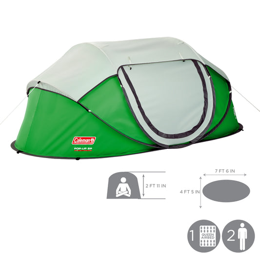 Coleman Popup 2 Tent | SendIt Sailing