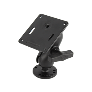 RAM Mount 3.625in Vesa Plate with 75 x 75mm Hole Pattern and Short Arm Surface Mount | SendIt Sailing