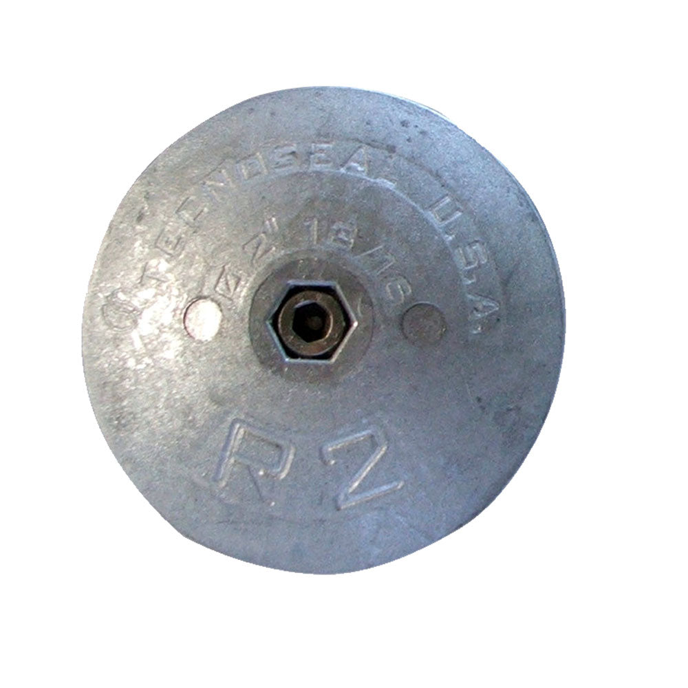 Tecnoseal R2 Rudder Anode - Zinc - 2-13/16in Diameter | SendIt Sailing