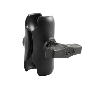 RAM Mount Composite Short Double Socket Arm for 1.5in Ball Base | SendIt Sailing