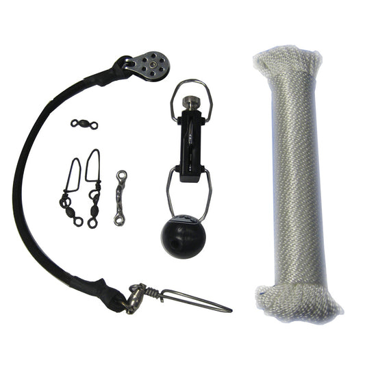 Rupp Center Rigging Kit with Klickers - White Nylon 45ft | SendIt Sailing