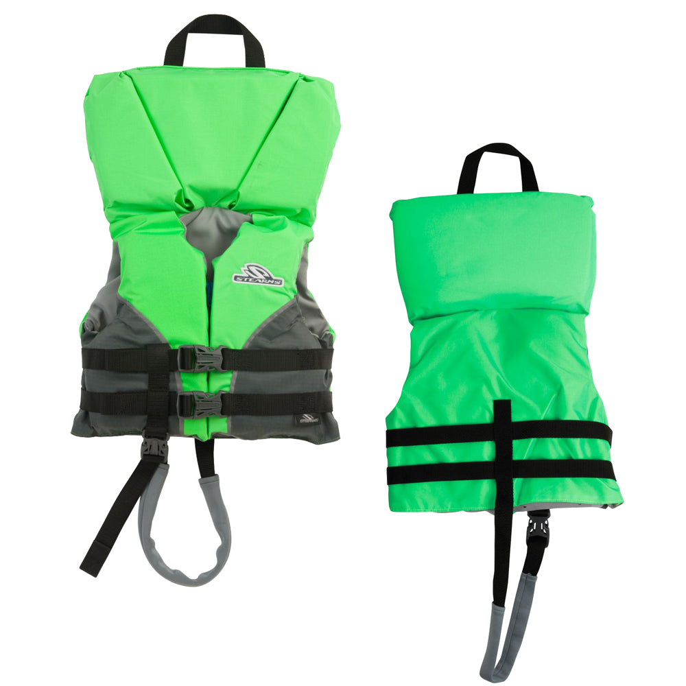 Stearns Infant Heads-Up Nylon Vest Life Jacket - Up to 30lbs - Green | SendIt Sailing
