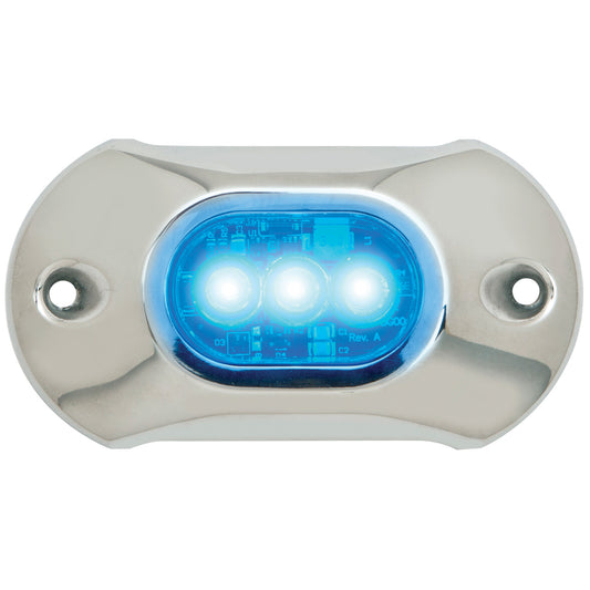Attwood Light Armor Underwater LED Light - 3 LEDs - Blue | SendIt Sailing