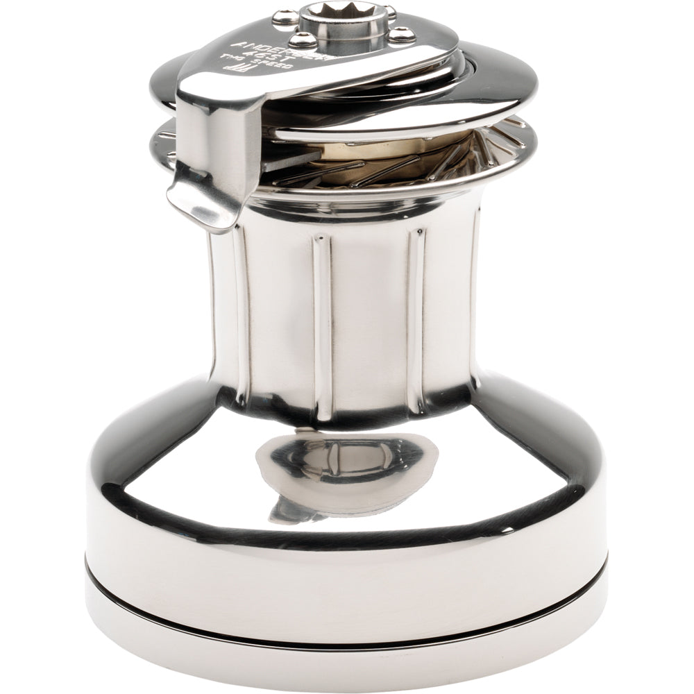 Andersen 46 2-Speed Self-Tailing Manual Winch - Full Stainless Steel | SendIt Sailing