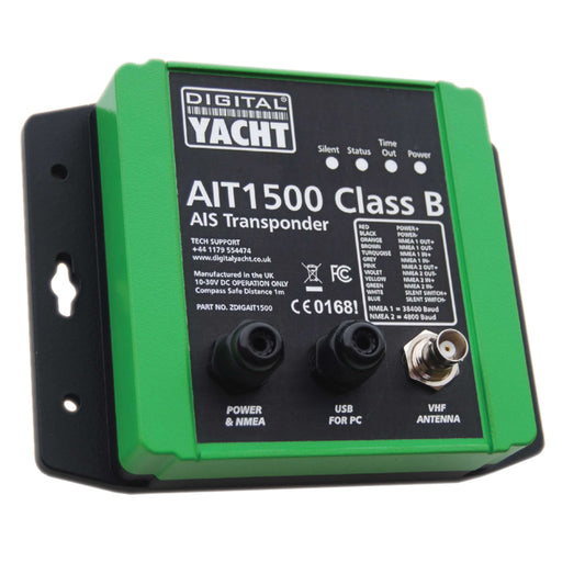 Digital Yacht AIT1500 Class B AIS Transponder with Built-In GPS | SendIt Sailing