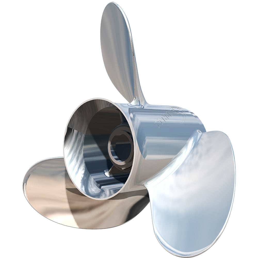 Turning Point Express Mach3 - Left Hand - Stainless Steel Propeller - EX-1421-L - 3-Blade - 14.25in x 21 Pitch | SendIt Sailing