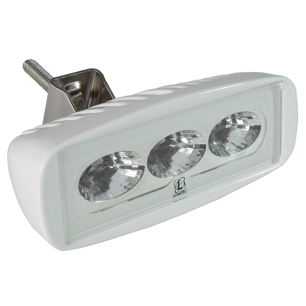 Lumitec CapreraLT - LED Flood Light - White Finish - White Non-Dimming | SendIt Sailing