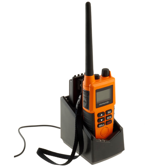 McMurdo R5 GMDSS VHF Handheld Radio - Pack A - Full Feature Option | SendIt Sailing
