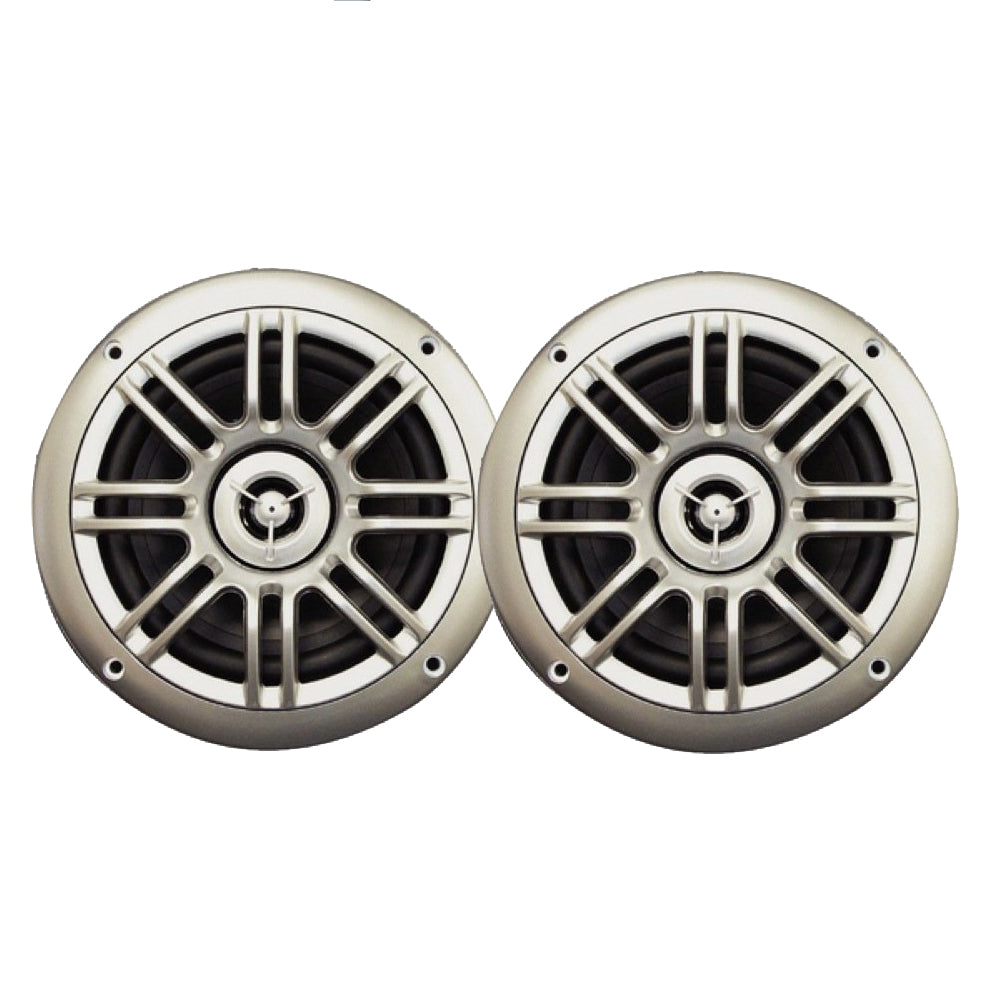 Milennia 6.5in SPK652S Speakers - 150W - Silver | SendIt Sailing