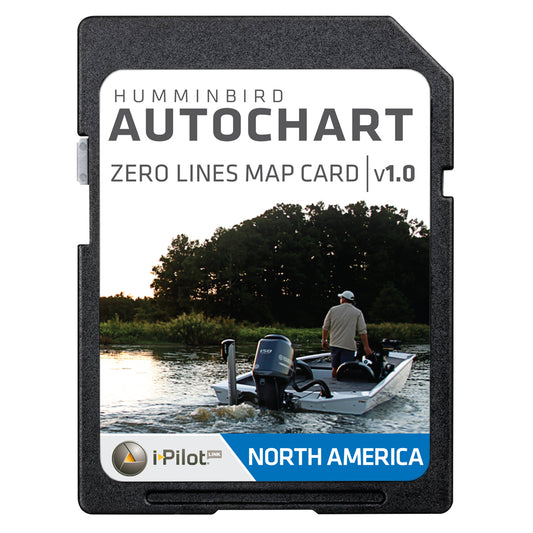 Humminbird AutoChart Zero Lines Map Card | SendIt Sailing