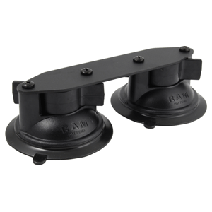 RAM Mount Straight Double Suction Cup Base | SendIt Sailing