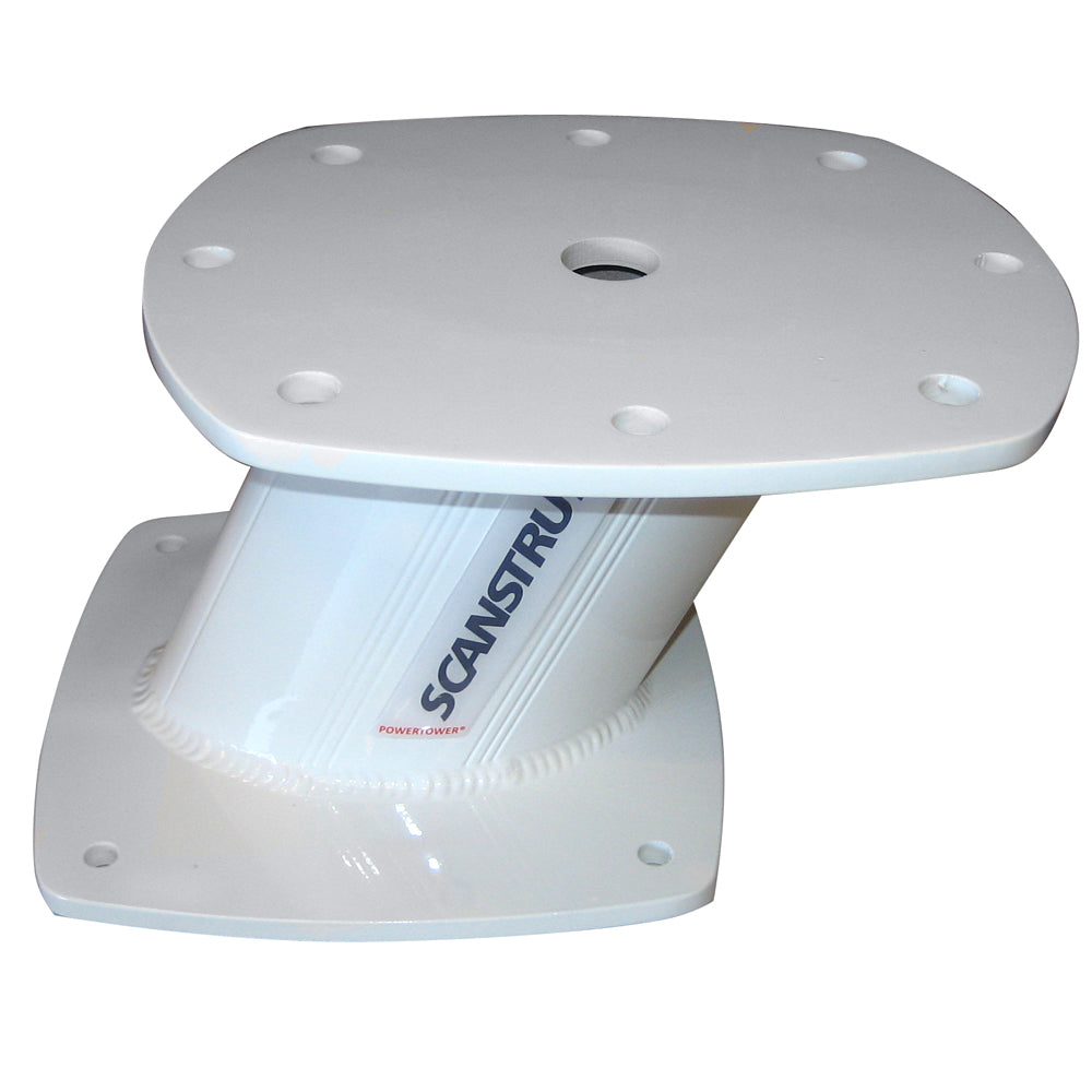 Scanstrut APT6003 Aluminum PowerTower Open Array Radar Mount - 6in Aft Leaning | SendIt Sailing