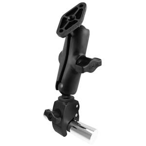 RAM Mount Tough-Claw Base with Double Socket Arm & Diamond Base Adapter | SendIt Sailing