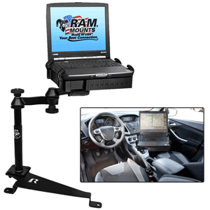RAM Mount No-Drill Laptop Mount for Dodge Journey, Ford Escape, Ford Focus, Jeep Compass & Jeep Patriot | SendIt Sailing