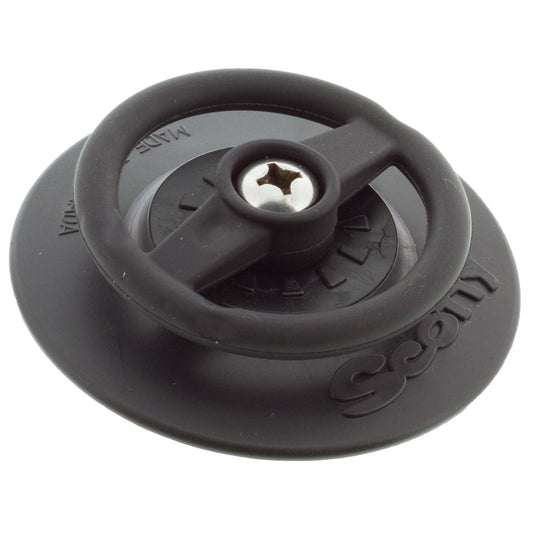 Scotty 443 D-Ring with 3in Stick-On Accessory Mount | SendIt Sailing