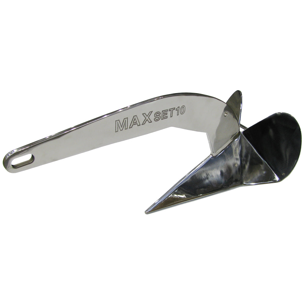 Maxwell MAXSET Stainless Steel Anchor - 13lb | SendIt Sailing