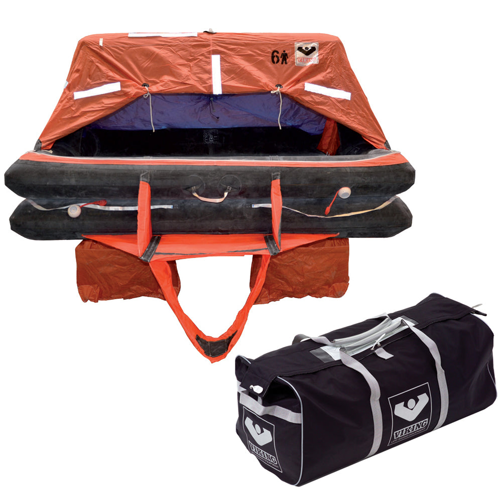 VIKING Coastal Life Raft 4 Person Valise | SendIt Sailing