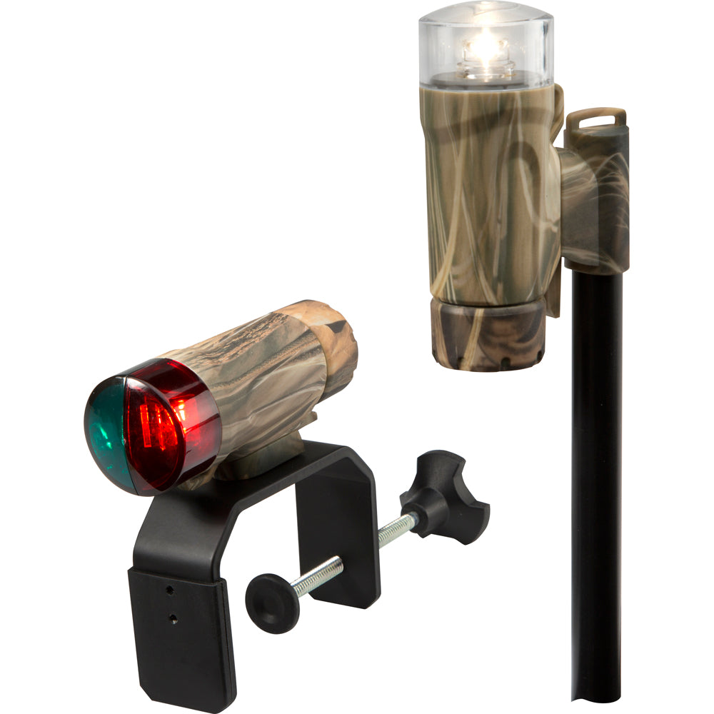 Attwood Clamp-On Portable LED Light Kit - RealTree Max-4 Camo | SendIt Sailing