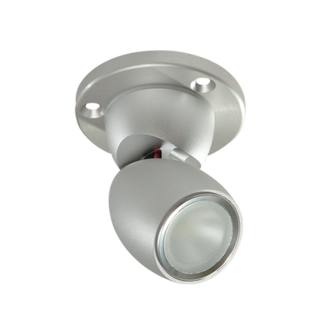 Lumitec GAI2 Warm White Dimming Heavy-Duty Base - Brushed Housing | SendIt Sailing