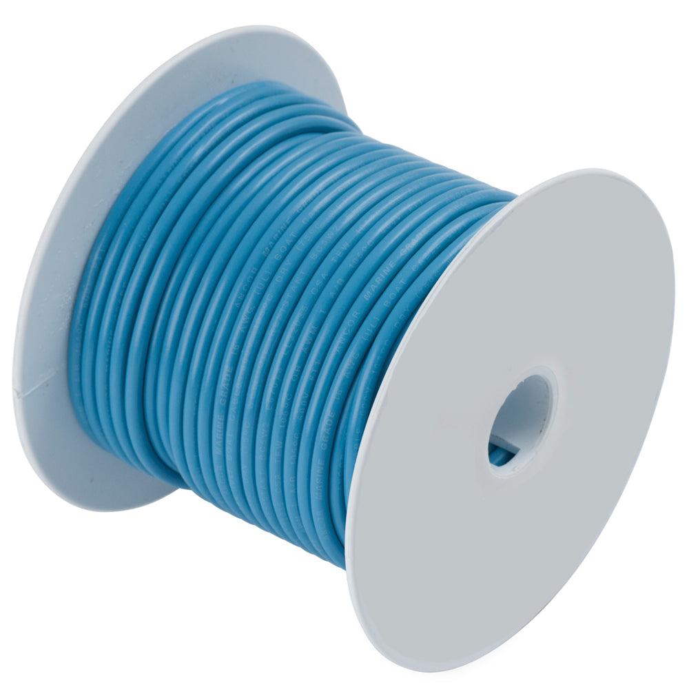 Ancor Light Blue 16 AWG Tinned Copper Wire - 100ft | SendIt Sailing