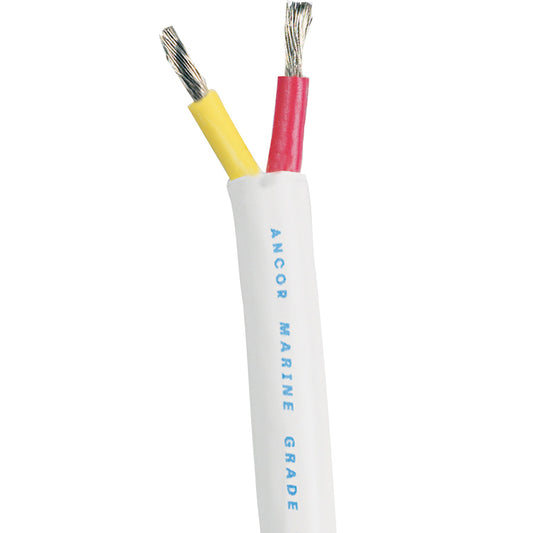 Ancor Safety Duplex Cable - 16/2 AWG - Red/Yellow - Round - 100ft | SendIt Sailing