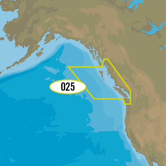 C-MAP 4D NA-D025 - Canada West Including Puget Sound | SendIt Sailing
