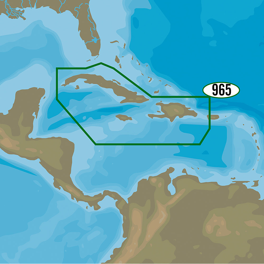 C-MAP 4D NA-D965 - Cuba, Dominican Republic, Caymans & Jamaica | SendIt Sailing