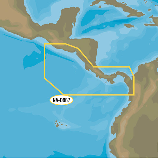 C-MAP 4D NA-D967 - Panama to Guatemala Local | SendIt Sailing