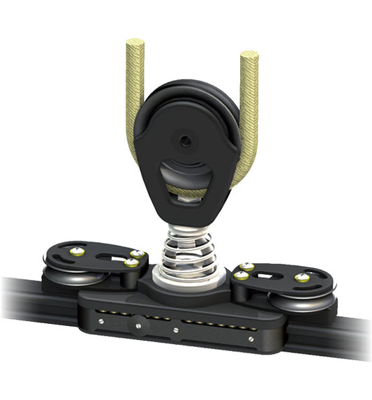 Antal 614.212 Big Boat Car - Maxi 47 L=236mm (2:1) Shackle + 1 Control Sheave | SendIt Sailing