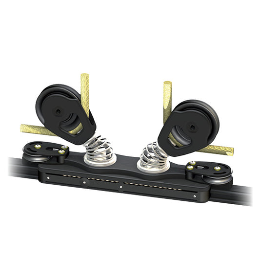 Antal 614.232 Big Boat Car - Maxi 47 L=430mm - Shackle + 1 Control Sheave | SendIt Sailing