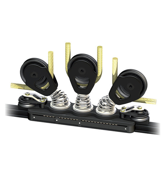 Antal 614.236 Big Boat Car - Maxi 47 L=430mm - 2 Shackles + 2 Control Sheave | SendIt Sailing