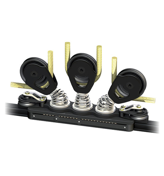 Antal 614.236 Big Boat Car - Maxi 47 L=430mm - 2 Shackles + 2 Control Sheave | SendIt Sailing